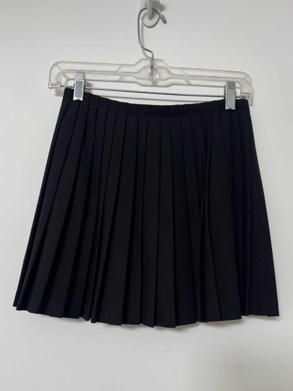 Sunday Best Black Pleated Mini Skirt Size 00